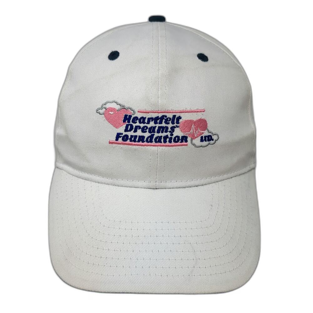 Hit Baseball Cap White One Size Heartfelt Dreams Foundation Tito's Strapback hat